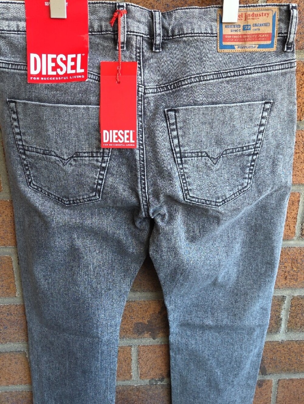 Diesel Gray Denim Jeans - Picture 8 of 11